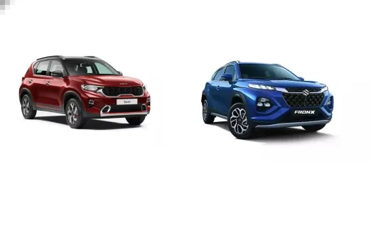 Kia Sonet Vs Maruti Fronx