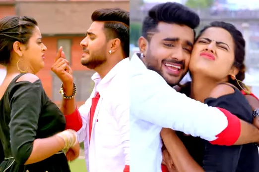 Pradeep Pandey Chintu and Yamini Singh