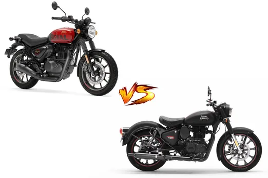 Royal Enfield Hunter 350 vs Classic 350