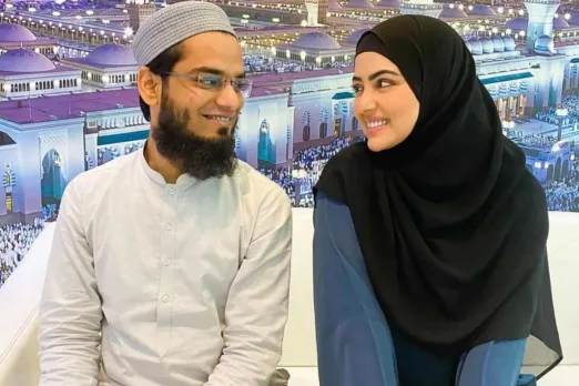 Sana Khan and Mufti Anas