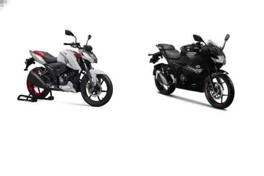 TVS Apache RTR 160 vs Suzuki Gixxer SF