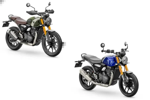 Triumph Scrambler 400 X & Triumph Speed 400