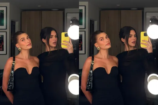 Hailey Bieber and Kendall Jenner