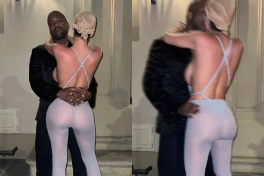 Kanye west and Bianca Censori