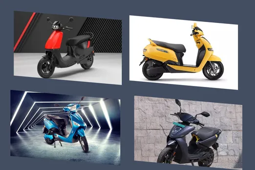 Top EV Scooters Under 1 Lakh