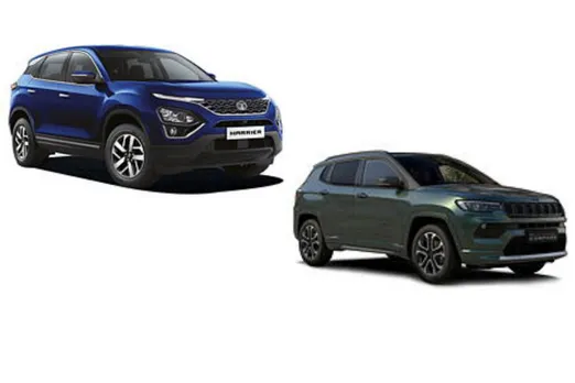 Jeep Compass vs Tata Harrier