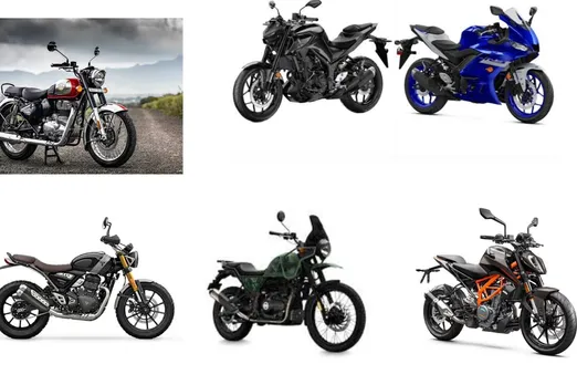 Top 5 upcoming bikes