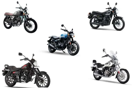 Top 5 cruiser bikes under 1.5 lakh