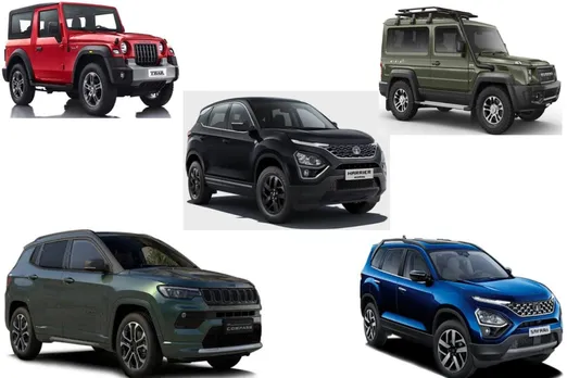 Top 5 off road cars in India