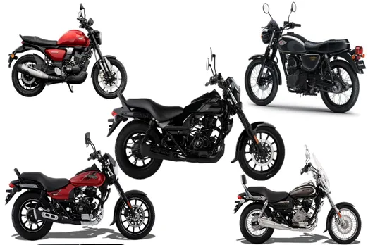 Top 5 cruiser bikes under 1.7 lakh