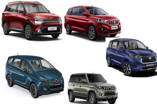 Top 5 seven seater cars under 15 Lakh
