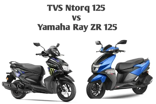 TVS Ntorq 125 vs Yamaha Ray ZR 125