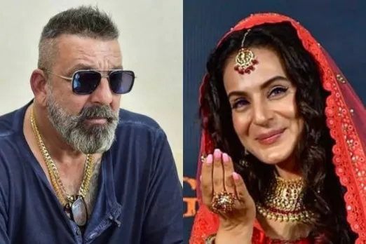 Ameesha Patel and Sanjay Dutt
