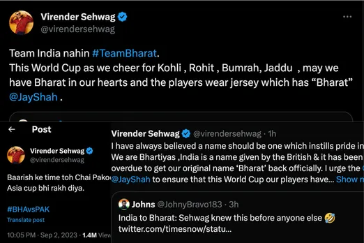 Bharat vs India