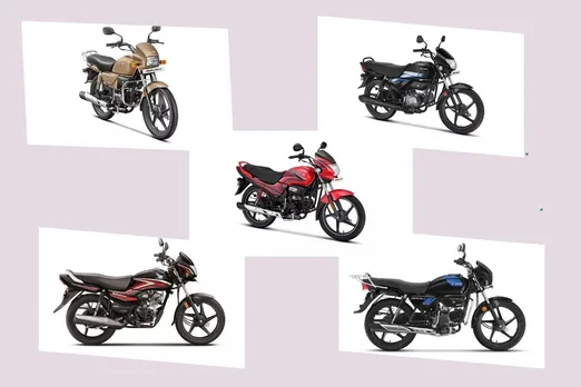 Top 5 100cc Bikes In India
