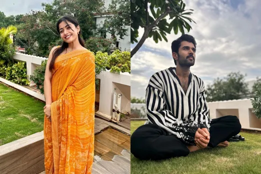 Vijay Deverakonda and Rashmika Mandanna
