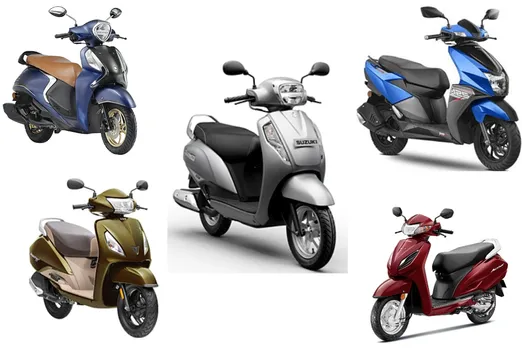 Top 5 scooters of October 2023