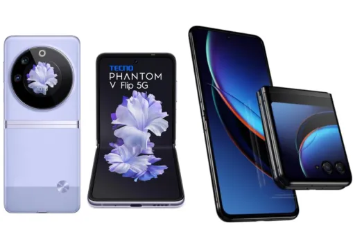 Tecno Phantom V Flip vs Motorola Razr 40 Ultra