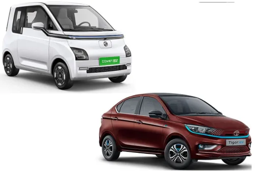 MG Comet EV vs Tata Tigor EV
