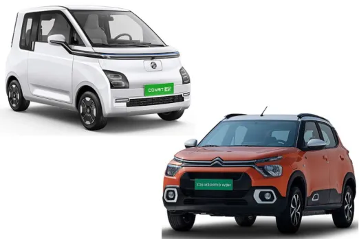 MG Comet EV vs Citroen eC3