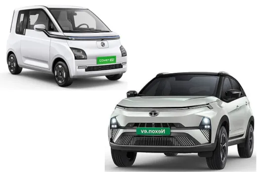 Tata Nexon EV vs MG Comet EV