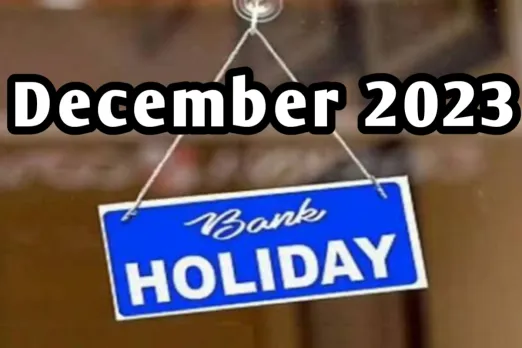 Bank holidays in December 2023