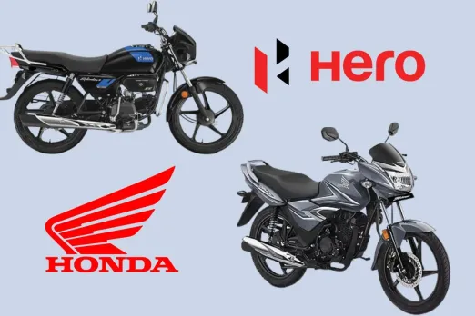 Hero Splendor Plus Xtec vs Honda Shine 100