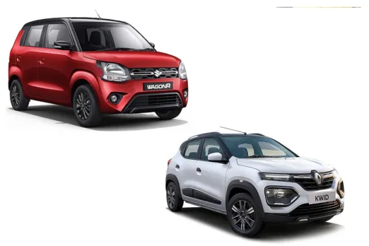 Renault Kwid vs Maruti Suzuki Wagon R