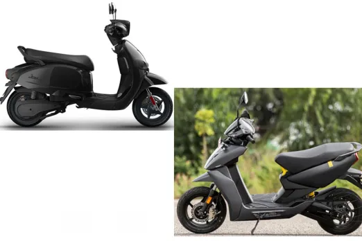 Joy e-bike Mihos EV vs Ather 450S EV
