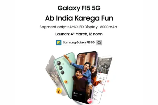 Samsung F15 5G India Launch