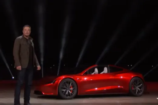 Elon Musk Tesla Roadster