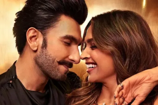 Deepika Padukone Looks Gorgeous in Golden-Silver Lehanga