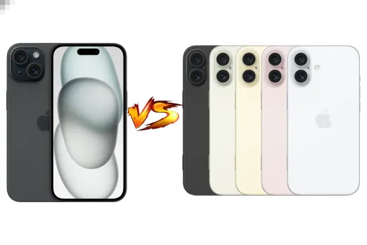 Apple iPhone 15 vs iPhone 16
