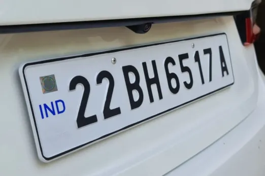 BH Series Number Vehicle