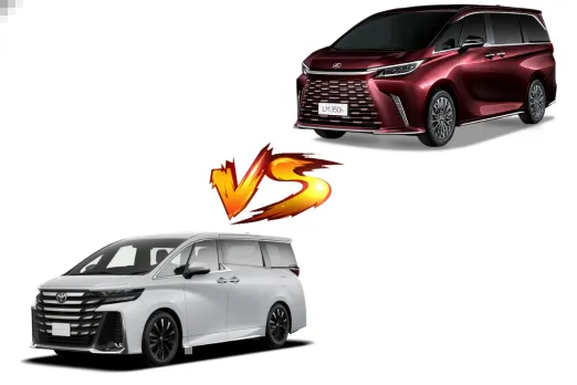 Lexus LM 350h vs Toyota Vellfire