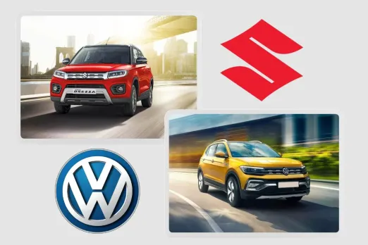 Maruti Brezza Vs Volkswagen Taigun
