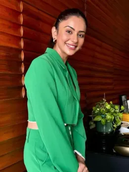 Rakul Preet Singh's Chic 'Green Flag' Bossy Look stuns Fans
