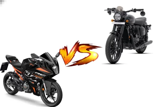 Jawa 42 VS KTM RC 200