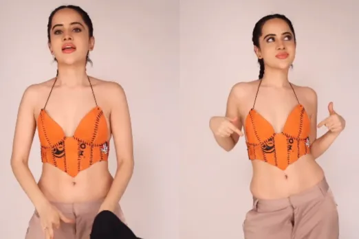 Uorfi Javed Sizzles in Cut-out Monokini