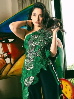 Tamannaah Bhatia Stuns Fans in Gorgeous Green Look