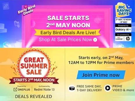 Flipkart - Amazon Sale