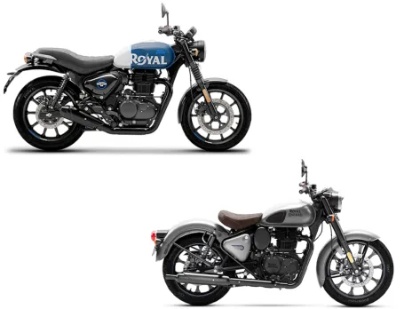 Royal Enfield Classic vs Hunter