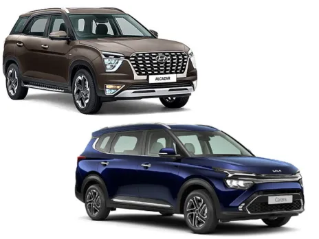 Hyundai Alcazar vs Kia Carens