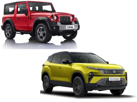 Mahindra Thar vs Tata Harrier