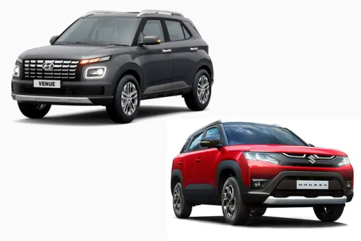 Hyundai Venue vs Maruti Suzuki Brezza