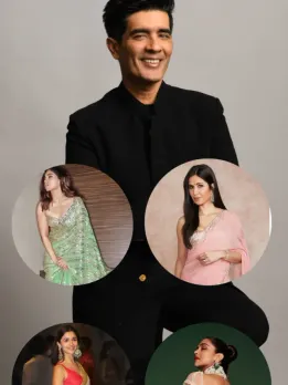 Manish Malhotra Sarees Worn by Bollywood Celebrities
