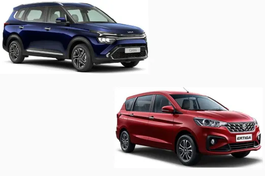 Maruti Suzuki Ertiga vs Kia Carens