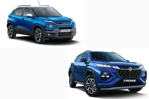 Maruti Fronx vs Tata Punch