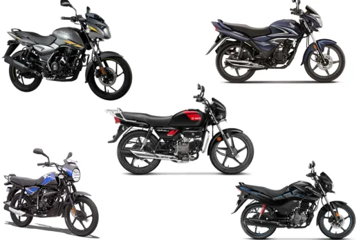 5 Best Mileage Bikes Under 1 Lakh