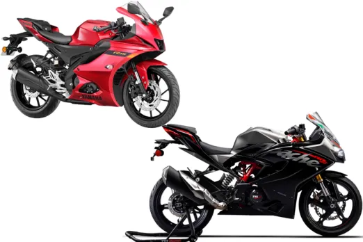 TVS Apache RR 310 vs Yamaha R15 V4